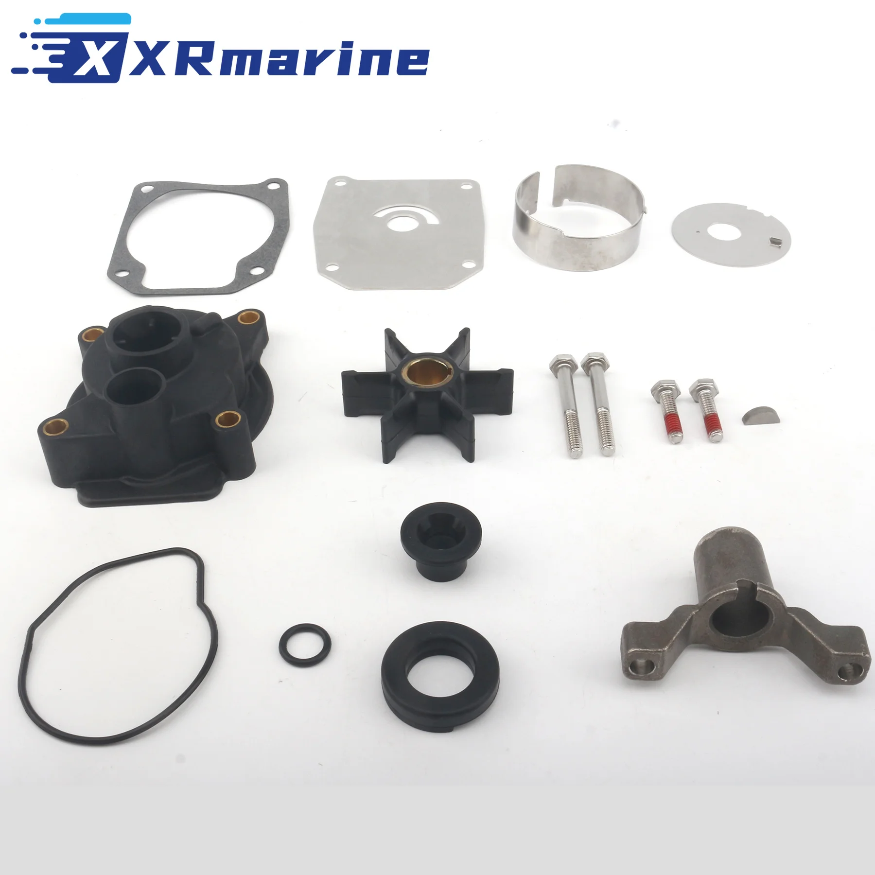 0387326 Water Pump Repair Kit Fits Johnson Evinrude 2 Stroke 40 45 48 50 55 60 HP 2‑cyl 65HP 3‑cyl 70 75 HP Outboard Engines