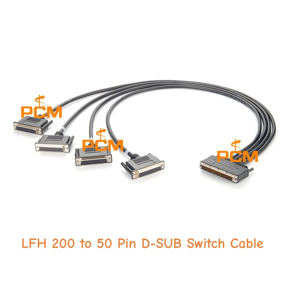 LFH 200 to DB50 Female Switch Cable Industrial Data Cable Connecting the PXI-2575 or SCXI-1175 for Test Equipment & I O Module