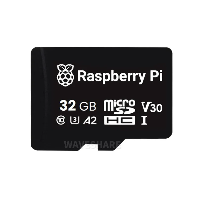 32GB/64GB Official Raspberry Pi Class A2 SD Card, Compatible With microSDHC-supporting And microSDXC-supporting Host Devices