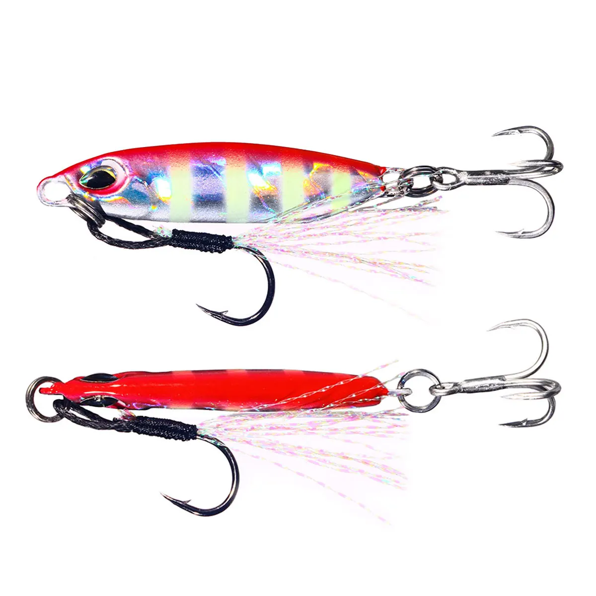 HENGJIA Metal Jig Spinning Sea Fishing Lure 16g 32g Slow Jig Shore Casting Jigging Lure Trout Tuna Fish Artificial Bait Tackle