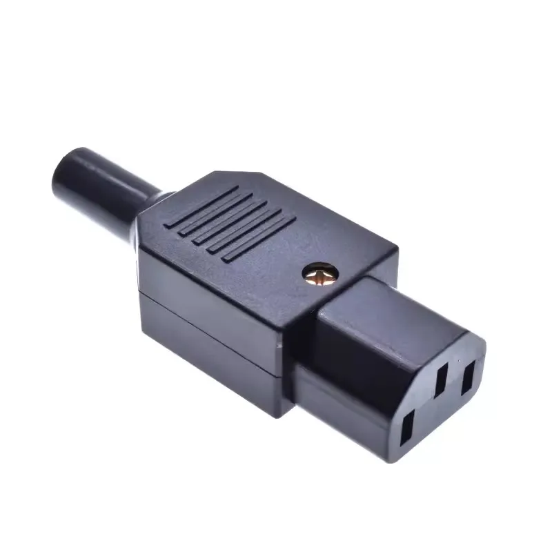 1pcs/lot SP-865 power socket male-female plug assembly  non-welded plug with female socket for 15A current