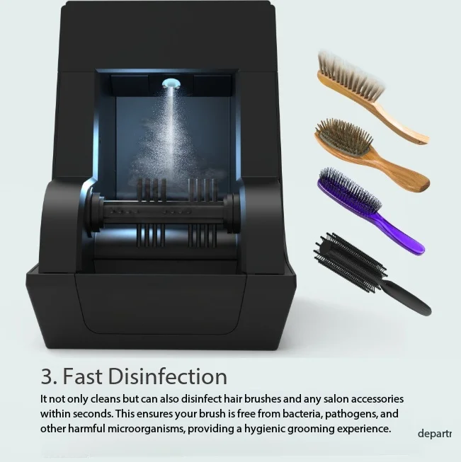 Comb Cleaner, Cleaning Brush, Hair Cleaning Tool Suitable for Hair Salons, Household Comb Cleaning
