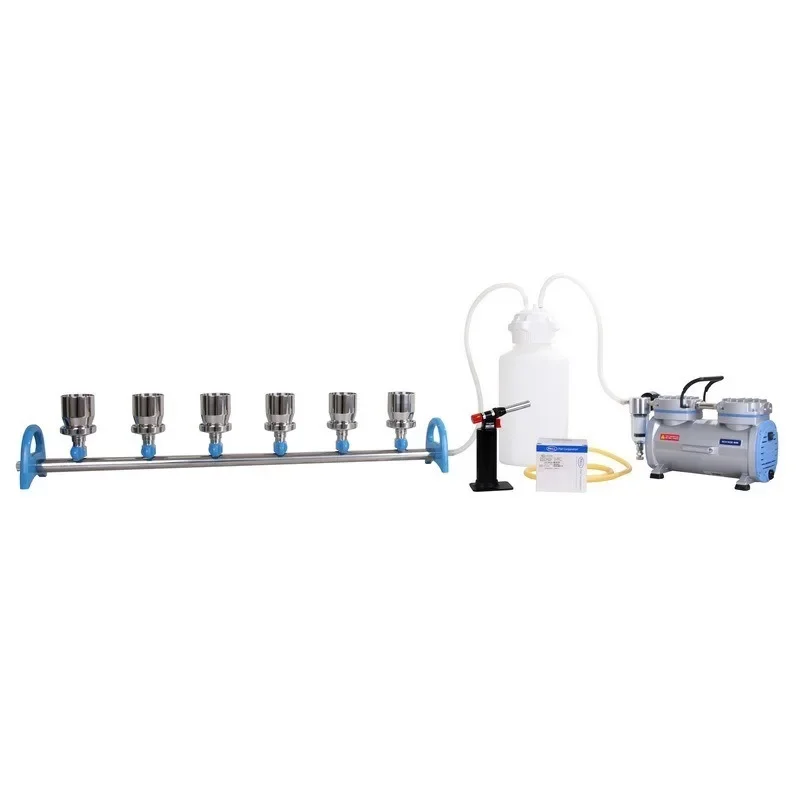 Stainless Steel 6 Hexagonal Hole Large Capacity Flow Vacuum Membrane Change Filter System