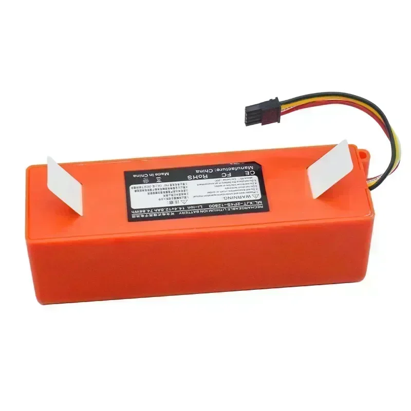 New 2025 14.4V Li-ion Battery Robotic Vacuum Cleaner Replacement Battery for Xiaomi Robot Roborock S50 S51 S55 Accessory Spare