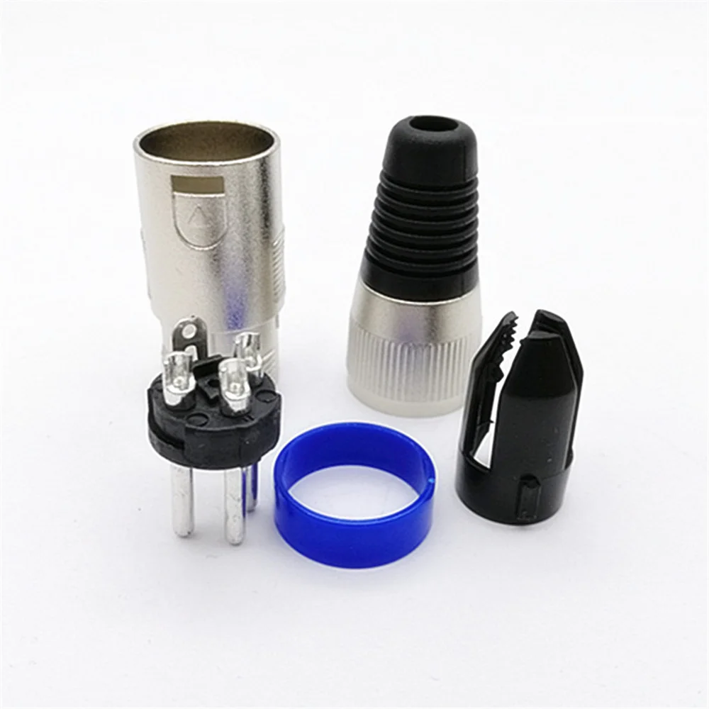 2~5PCS Card Broad Compatibility Sturdy Durable Audio Plug Music Production Best Selling Public Head Microphone Plug