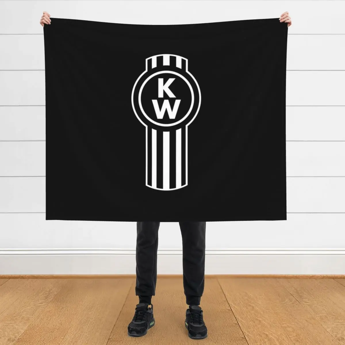 

kenworth logo truck trending Throw Blanket Softest Polar Travel Blankets