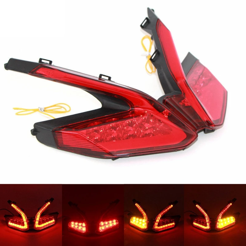 For DUCATI 899 959 1199 S R 1299 LED Tail Light Turn Signal Driving Brake Light Rear Taillight Integrated Replacement B image 4