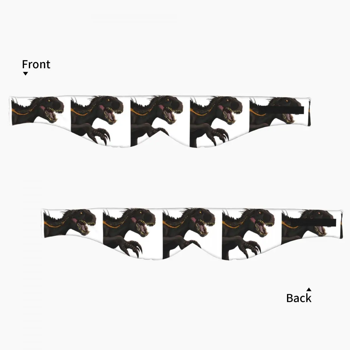 Jurassic World Indoraptor sleep mask Light Blocking Portable Eye Cover for Girls Boys Home Sleeping Party Gift Eyeshade eyepatch - view 3