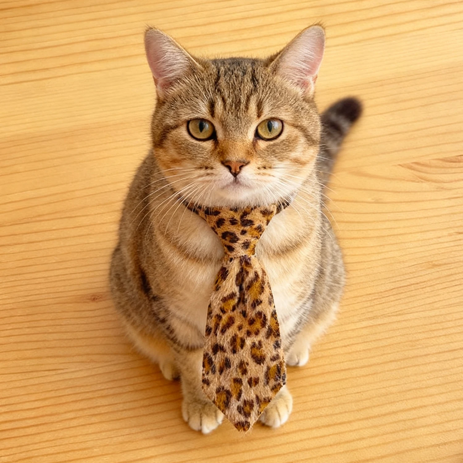 Luipaardhalsband voor kattenhuisdier Breakaway met belvlinderdas Afneembare strik Verstelbare veiligheid Kitten Puppy Meisje Jongen