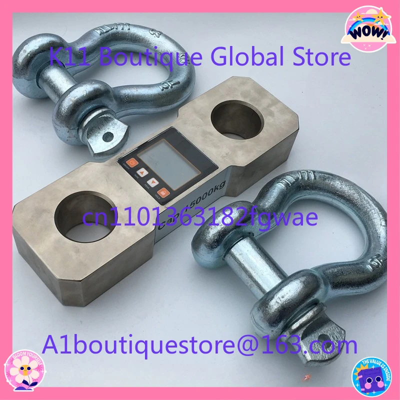 Electronic dynamometer 1t 2T3 tons 5000kg electric power shipping 200T tension meter instrument 100 tons 150T