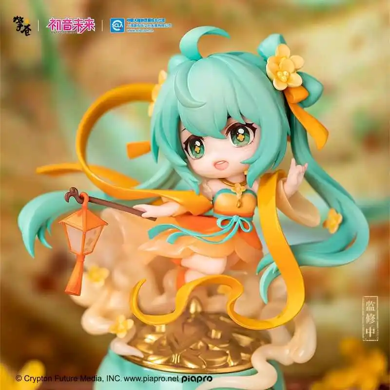 13cm Genuine Hatsune Miku Guique Tianxiang Q version Anime Action Figure Model Toys Gift for Birthday