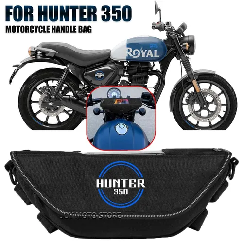 Bolsa de herramientas para accesorios de motocicleta Hunter 350 hunter350 hunter 350, impermeable y a prueba de polvo, práctica bolsa de manillar de viaje