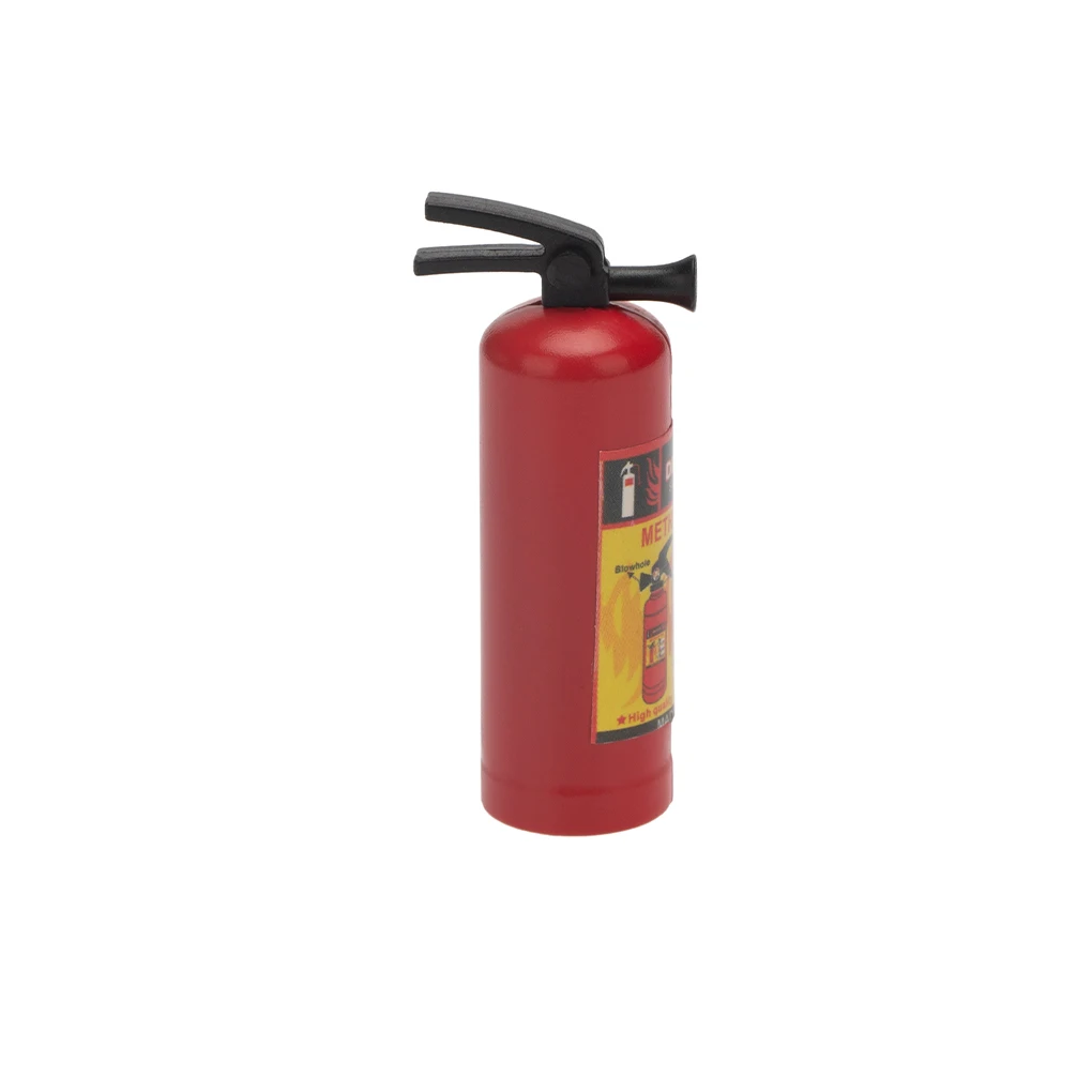 Fire Extinguisher Glossy RC Car Accessories Wear-resistant Exquisite Fires Annihilator Replacement for 1/10 SCX10 TRX4 D90 CC01