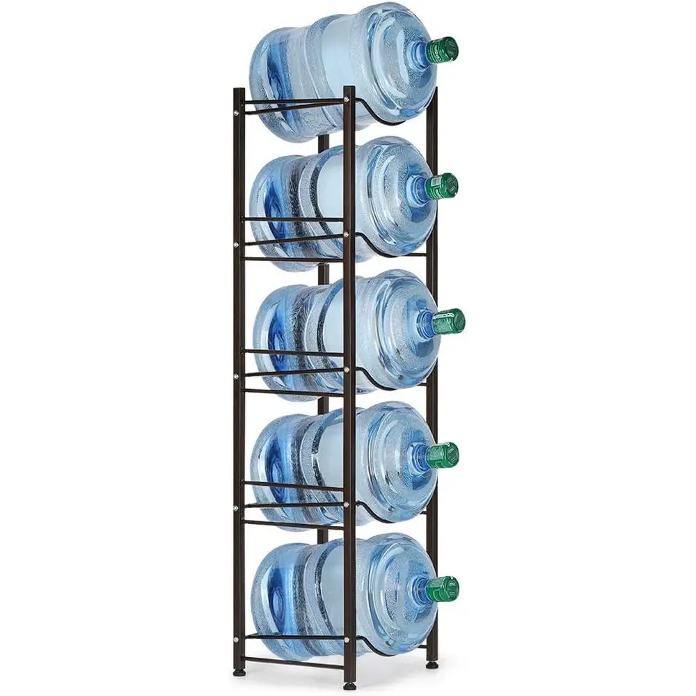 

5 Tier Heavy Duty Detachable Water Bottle Storage Organizer for Home, Office, Kitchen, Breakroom