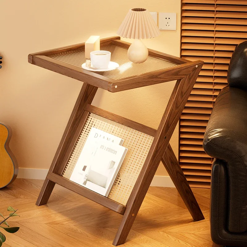 Side few small coffee  bedside sofa side table Changhong creative small apartment simple tea  breakfast