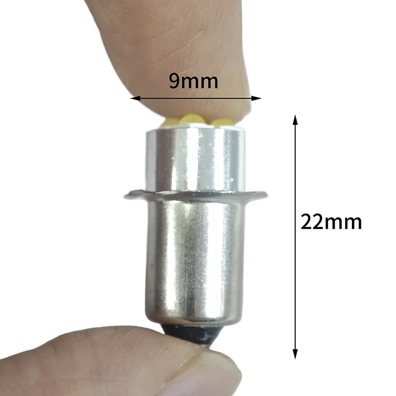 P13.5s Hoge Helderheid Led Lamp Indicator Lamp 10-60V 4W Wit Miniatuur Licht Vervangen Voor Zaklamp zaklamp Fiets Werklamp