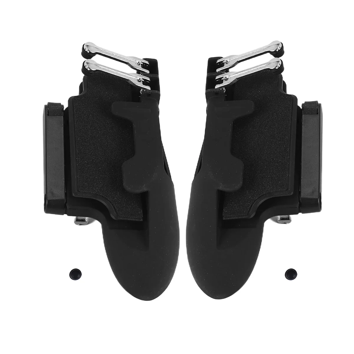 【B12B】لوحدة تحكم PUBG ذات ستة أصابع Pubg Mobile Trigger Gamepad Grip L R Fire Aim Button Joystick لمقبض Ipad Tablet FPS