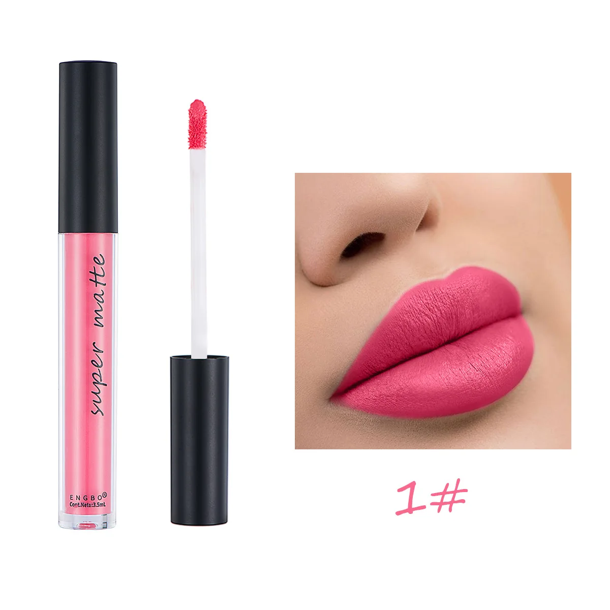 Liquid Lipsticks Waterproof Velvet Matte Lip Gloss Long Lasting Non-stick Cup Lip Tint Makeup Pigment Cosmetics