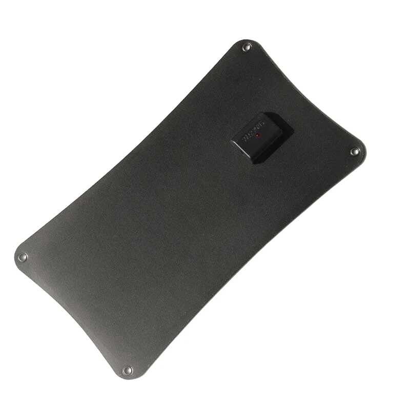 Panel Solar de 10W y 5V, Panel de cargador Solar plegable ETFE, Panel Solar de plástico con puerto USB + sistema de batería de carga con mosquetón