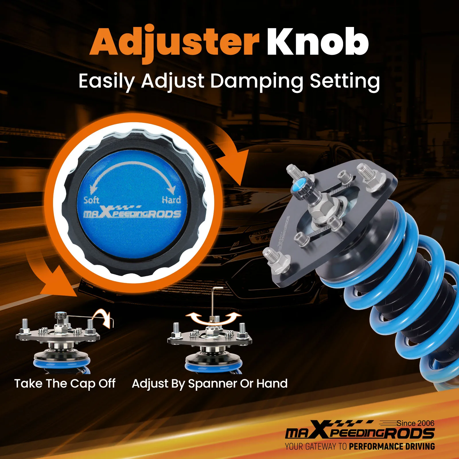 

Комплект подвески MaXpeedingrods T6 Coilovers для Nissan 240SX S14 Silvia 1994-1998