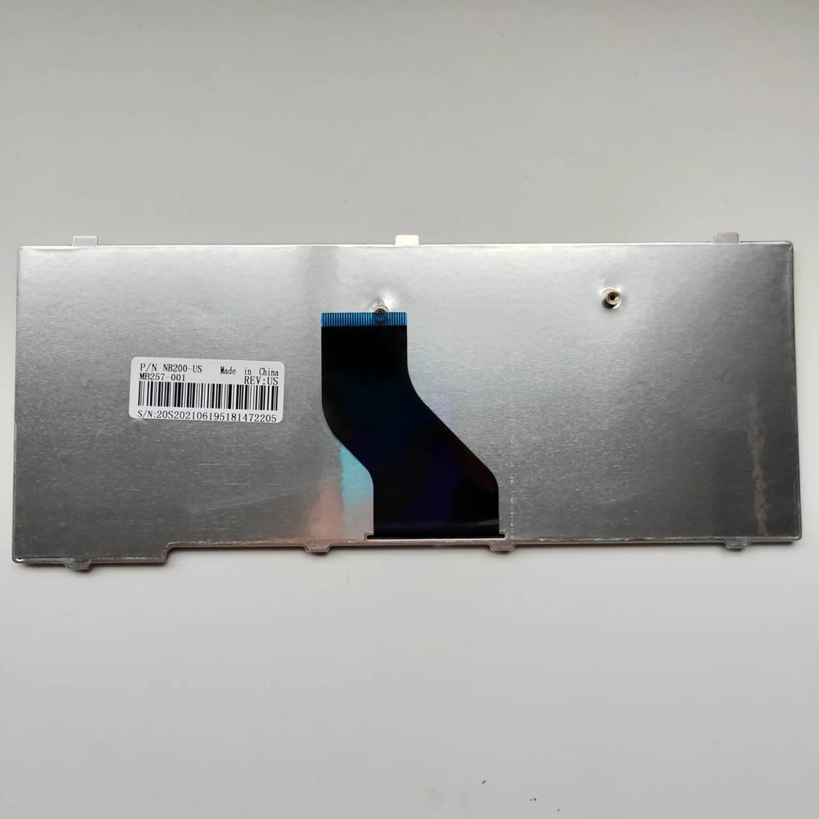 Teclado de ordenador portátil con diseño estadounidense para Toshiba Mini NB200 NB205 NB250 NB255