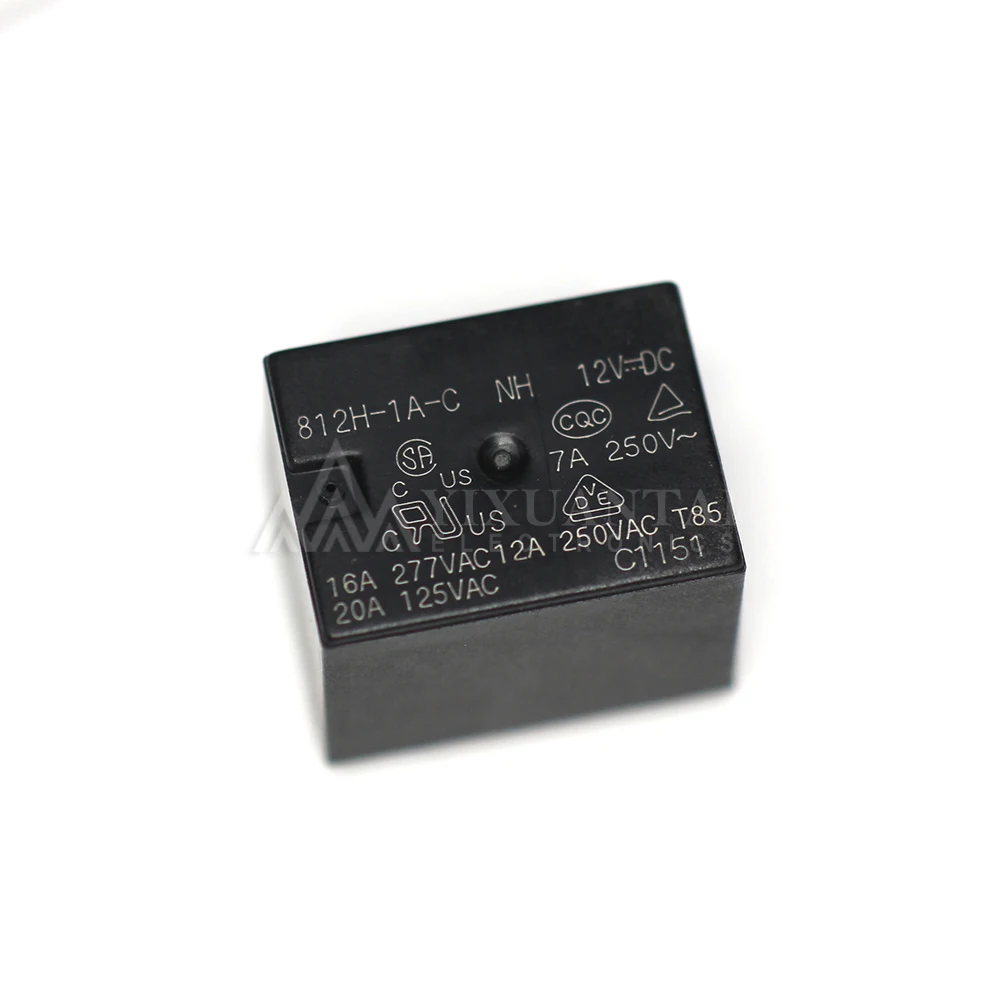 100%Original New SONG CHUAN 812H-1A-C-12VDC 812H-1A-C-DC12V 812H-1A-C-24VDC 812H-1A-C-DC24V 4PINS 12A 12VDC 24VDC