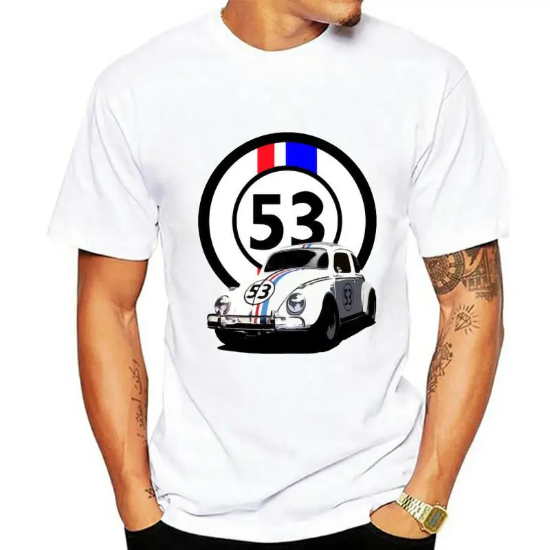 Men t-shirt HERBIE 53   THE LOVE BUG tshirt Women t shirt