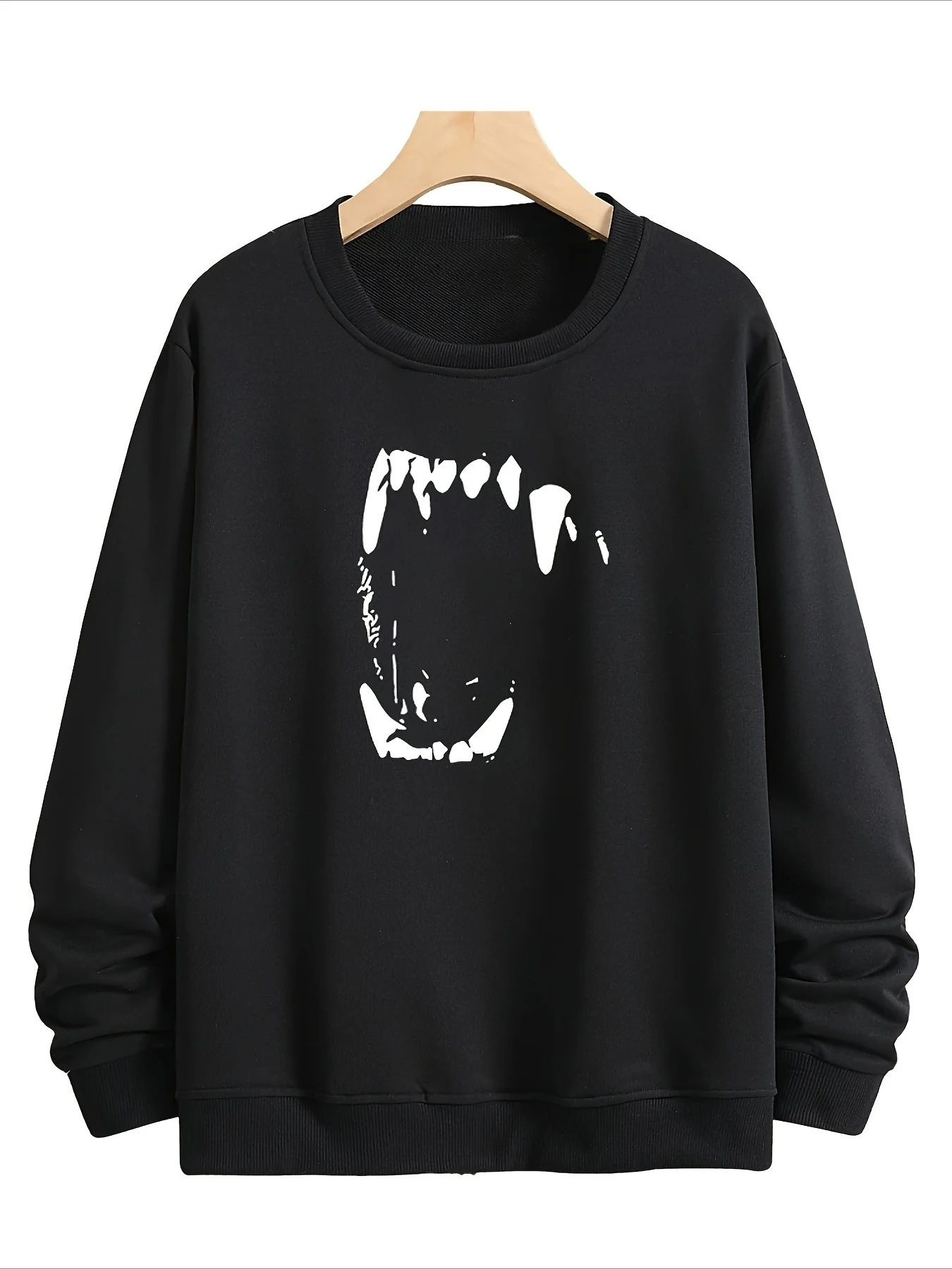 

Wolf Graphic Print Autumn and Winter Men's and Women's Sweatshirts Casual Loose Outdoor Street Sports Training Brand Fashion