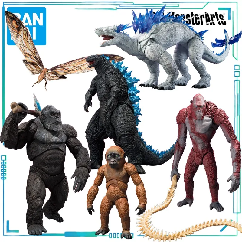 

BANDAI SPIRITS Подлинная серия S.H.MonsterArts Godzilla Vs. King Kong 2: Повышение ампир Мобильная модель Коллекционные предметы Изысканные игрушки