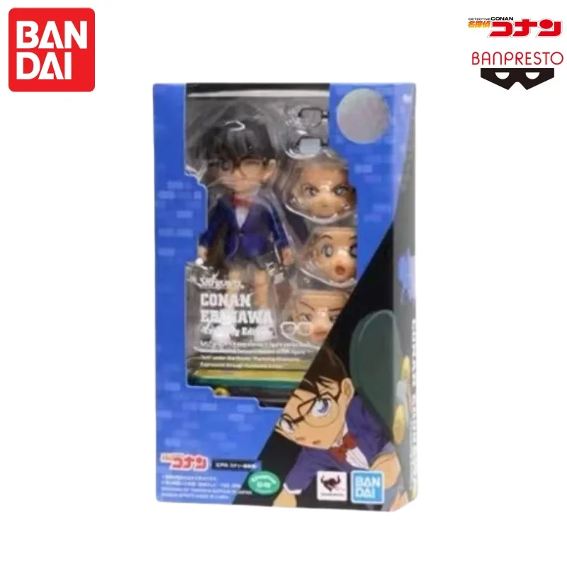 

In Stock Original Bandai Banpresto Detective Conan Conan Edogawaaction Figure Model Doll Brand New Boxed Animation Peripherals