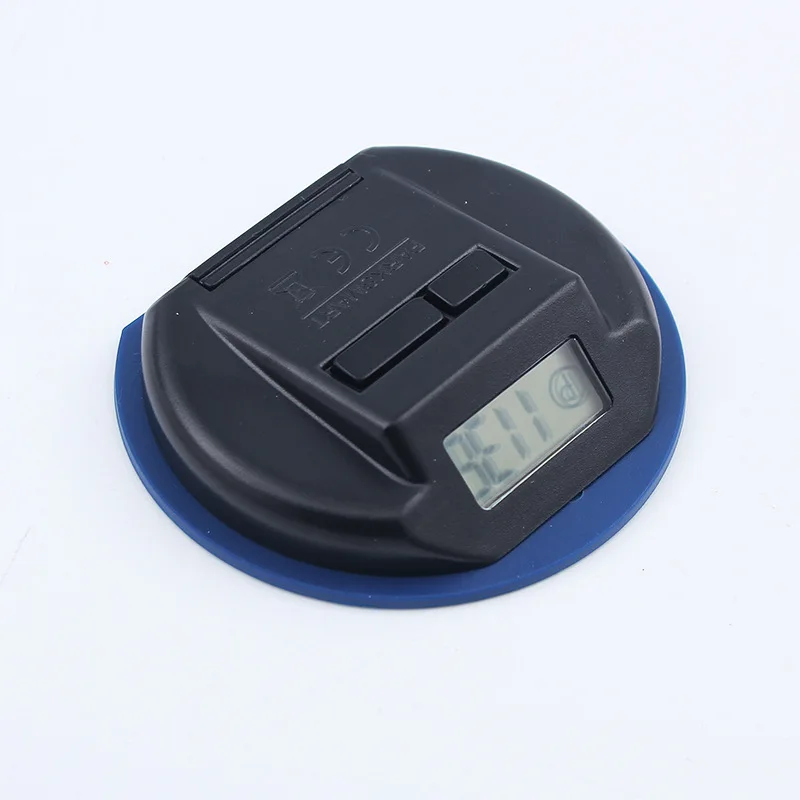 

1PC Electronic Parking Wheel Digital Parking Timer With Night Mode And Clock Settings Large Screen Precise Timing Circular Blue