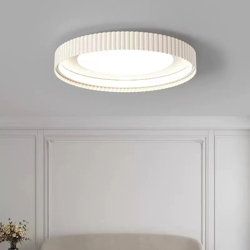 Modern Round Master Bedroom Metal LED Ceiling Light Simplicity Stylish Home Decoration for Living