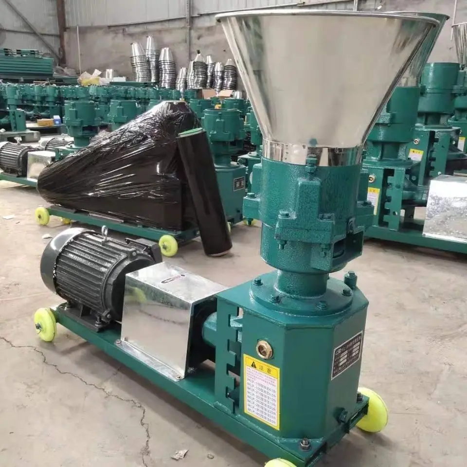 Feed pellet machine Household small pelletizer Chicken Duck Goose Cattle Sheep Rabbit Pig Livestock machinery Feed machine