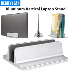 Vertical Laptop Stand For Macbook Air Pro 13 15 16 Desktop Aluminum Stand With Adjustable Dock Size For Notebook Computer Stand