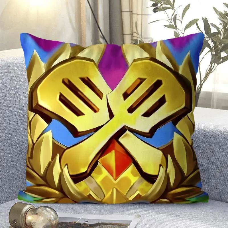 Cartoon anime League of Legends game peripherals LOL pillowcases, bedroom dormitories sofa cushions student boy birthday gift