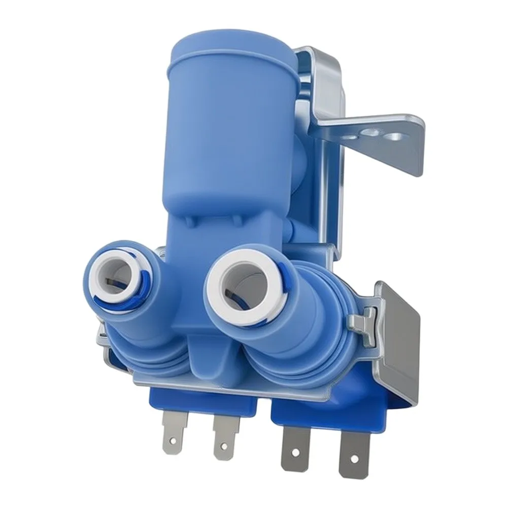 3.3*2.5cm Fridge Inlet Valve Refrigerator Water Inlet Solution Solenoid Coil Replacement Valve Leak-proof Operation