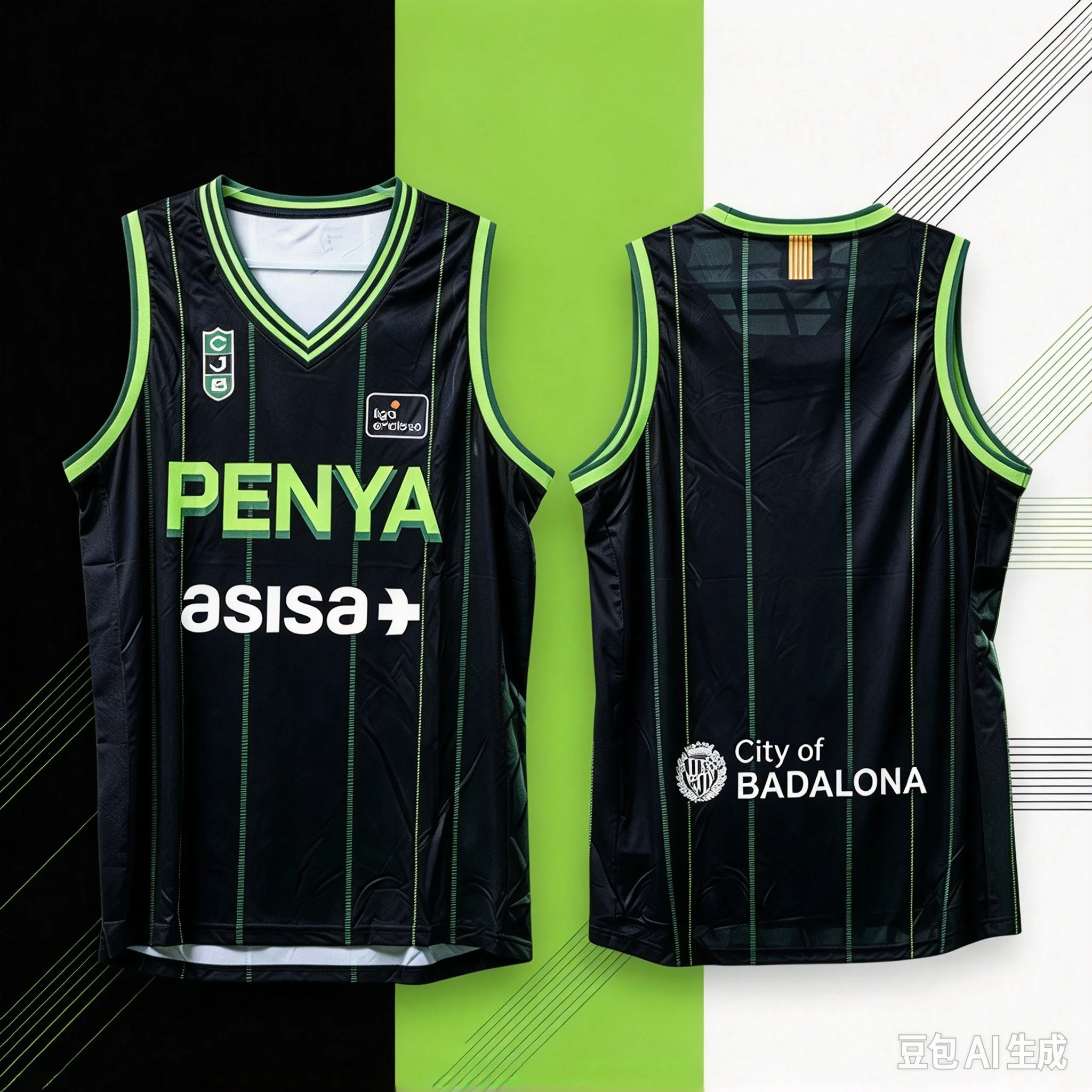 Penya Joventut Badalona 2026/27 Basketball Jersey, Unisex Sleeveless Breathable Quick Dry Training Vest, Street Sports Tank Top
