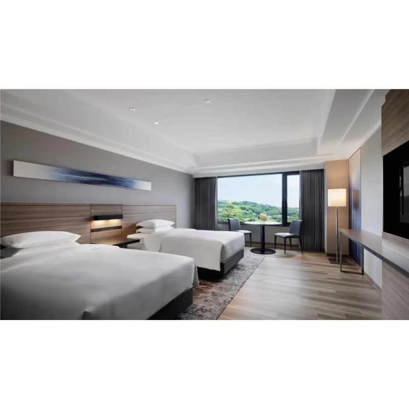 custom.SHIYI Modern Style Luxury 5 Hotel Bedroom Furniture Set Customized Commercial Hotel Room Furniture Proj