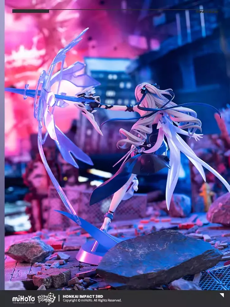 Pre Sale miHoYo Official Honkai Impact 3 Bronya 1/7 Hand-made Secondary Silver Wing Anime Fashion Surrounding Birthday Gifts