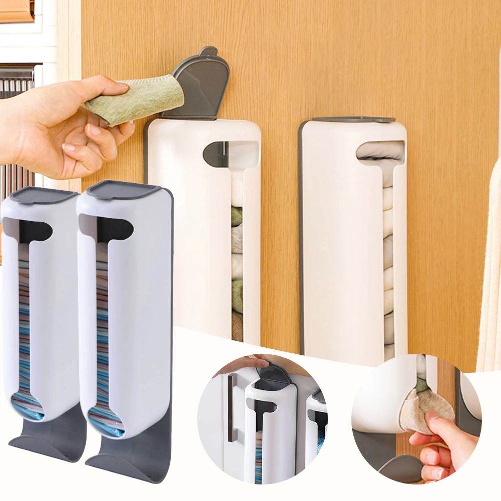 

Пластиковый футляр для хранения трусиков, носок большой емкости/диспенсер для мешка для мусора для кухни