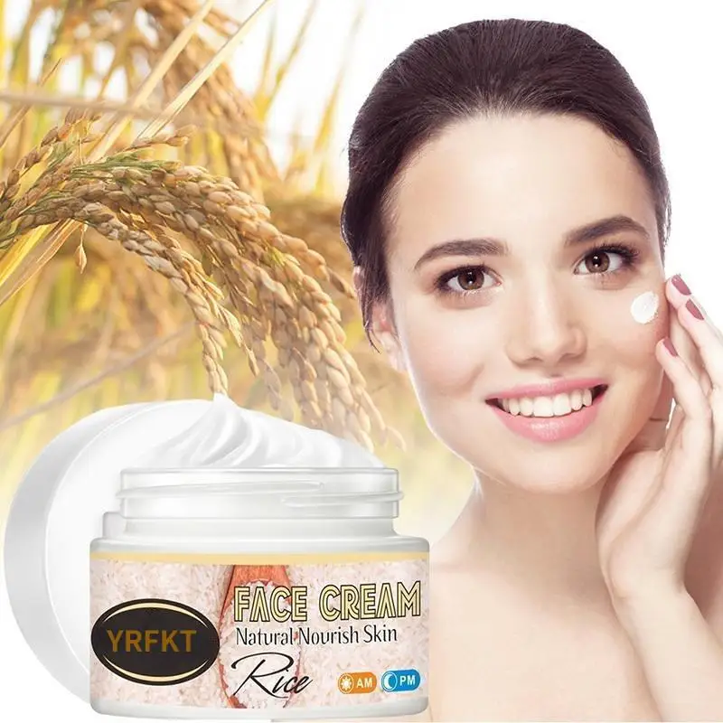 Rice cream skin moisturizing brightening moisturizing cream skin care products