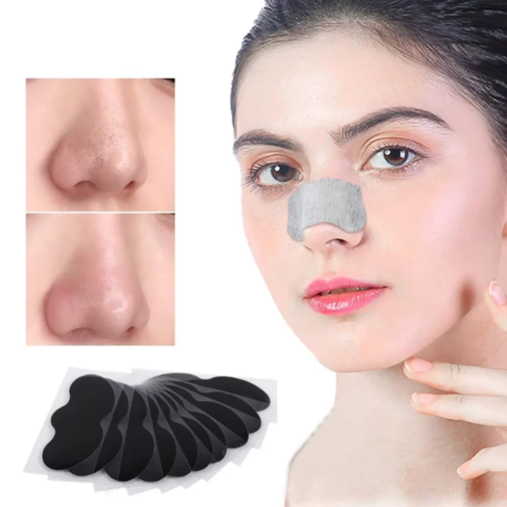 10/20PCS Unisex Blackhead Remove Mask Nasal Strips Shrink Cleansing Pore Nose Black Head Remove Stickers Skin Care Mask Patch