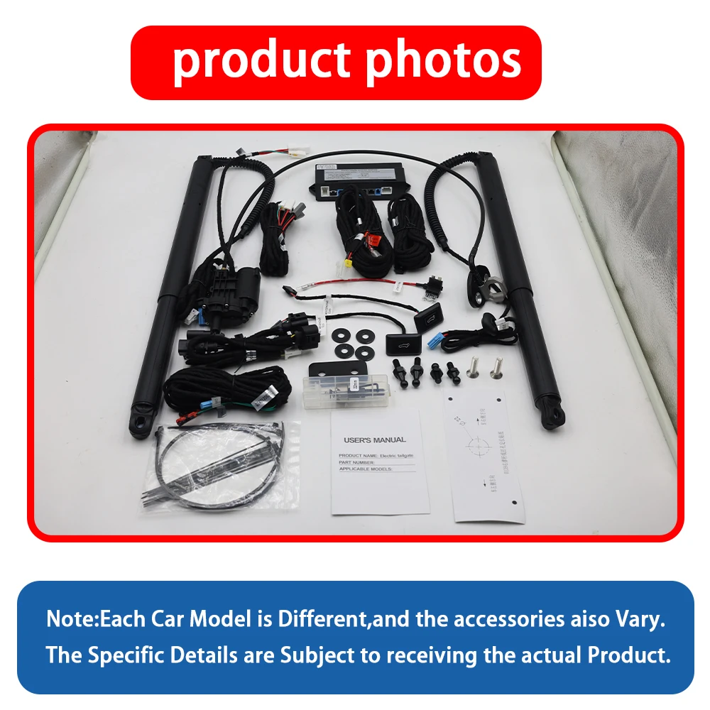 ل Volkswagen VW ID.3 ID.4 ID3 ID4 ID 3 4 2019-2025 بالطاقة الباب الخلفي قوة الباب الخلفي الكهربائية الذيل بوابة رفع نظام المساعدة #6