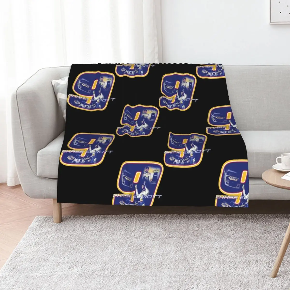 Copy of chase elliott championship 2021 _Always the best_ Lightweight Hoodie Throw Blanket Flannel halloween Blankets