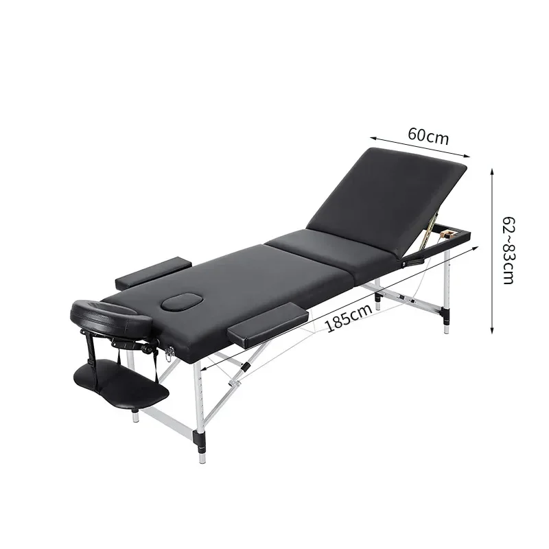 

The latest convenient foldable aluminum alloy facial beauty massage bed