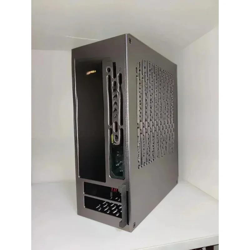 

[, Silver Stock] V36PRO , ITX Dual Slot Knife Card Chassis Supports 4060