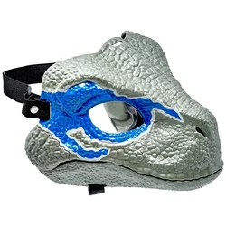 Dragon Dinosaur Jaw Mask Open Mouth - Latex Horror, Dinosaur Headgear for Halloween Party Cosplay Props, Scared Mask