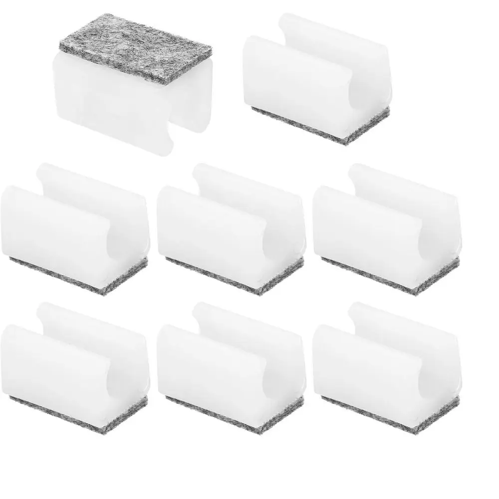 

8pcs NEW with Felt Pad Chair Leg Cover No Scratches Slide Smoothly Furniture Feet Protectors No Noise Floor Glides Home