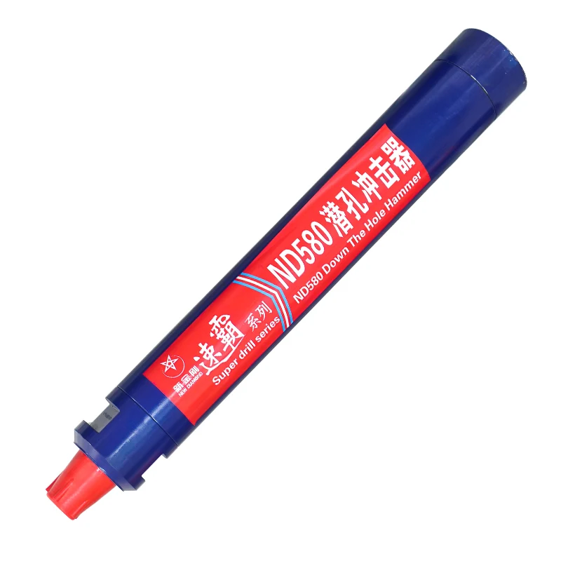 DTH Drilling Rig Accessories High Wind Pressure Impact Hammer ND580 136-155mm 64kg Jugong Drilling Tool Carbon Steel Drill
