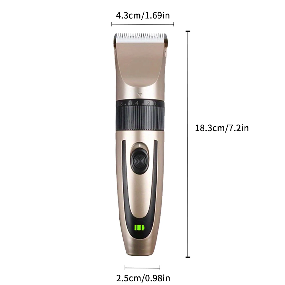 Electric Hair Trimmer Shaver Home Trimmers For Men Hair Clipper Professional Rechargeable Shavers Barber Hair Cutting Machine ﻿